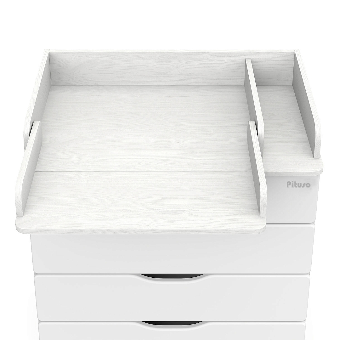 Комод раскладной Pituso Wood 80/4 ПВХ  с шарик. направ., 4 ящика купить — фото 3