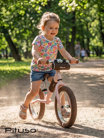 Беговел Pituso Jett,колеса 14",сумка BS7717 купить — фото 16