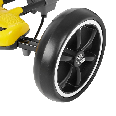 PITUSO Электромобиль (86*54*48.5 см), складной, колеса ЭВА, с ПУ, Желтый/Yellow 3010230AR-Yellow купить — фото 9