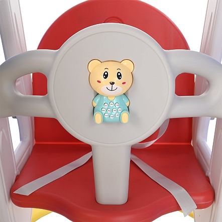 Горка-Комплекс Pituso Cute Truck (горка,качели,баскет.кольцо) UN-BS01 купить — фото 8