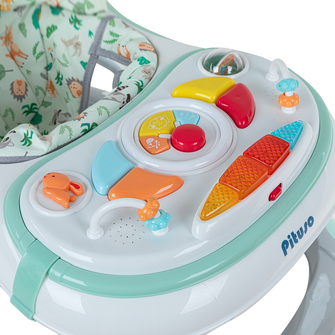 Ходунки Pituso Веселая ферма Mint/Grey Мятный/серый W1122PB8-Mint/Grey купить — фото 7