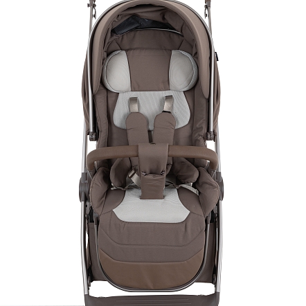 Коляска 2 в1  Pituso Mayla Plus короб+прогулка Truffle/Truffle MPLS/555-Truffle