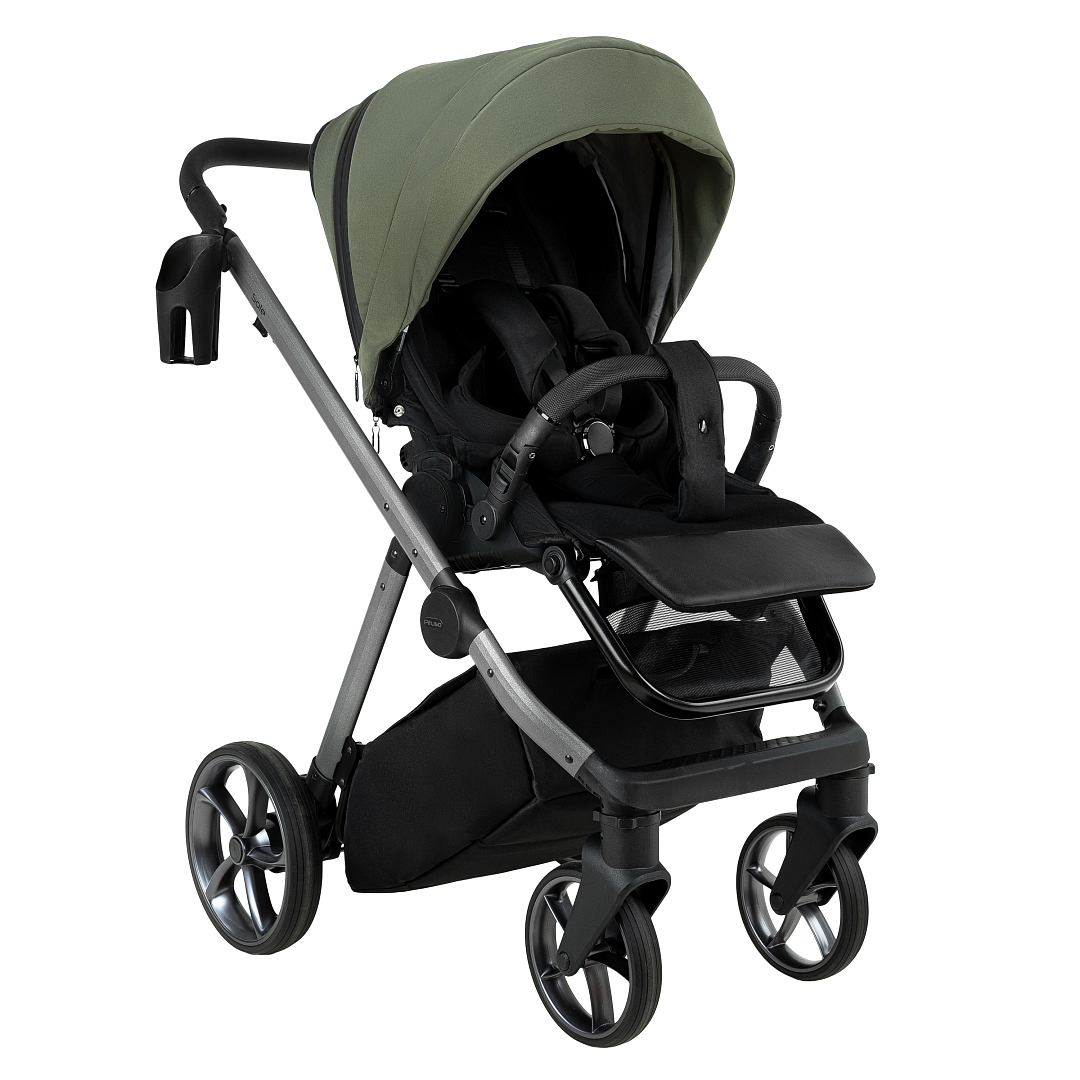 Коляска Pituso 2 в1 Sole короб + прогулка PMPT купить — фото 16