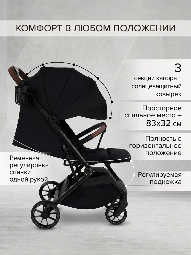 Коляска детская Pituso ICE (прогулочная) IC/001 купить — фото 21