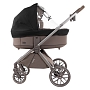 Коляска 2 в1  Pituso Mayla Plus короб+прогулка Truffle/Truffle MPLS/555-Truffle