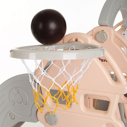 Горка-Комплекс Pituso Замок горка,качели,баскет.кольцо L-DT03 Beige купить — фото 8