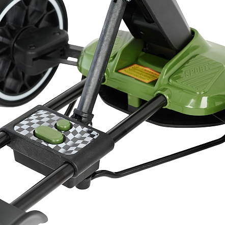 Электромобиль Pituso (86*52*50 см), складной, колеса ЭВА, с ПУ, Зеленый/Green 2690011-2R-Green купить — фото 9