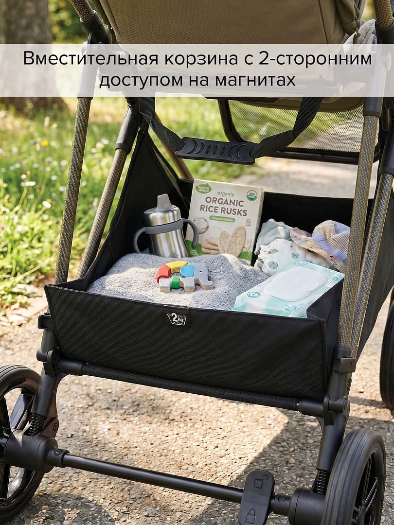 Коляска детская Pituso CARBON RX (прогулочная) X-666 купить — фото 44