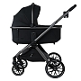 Коляска 2 в1  Pituso Mayla Plus короб+прогулка Black/Graphite MPLS/555-BLACK