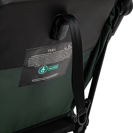 Коляска детская Pituso Pera (прогулочная)Army green/рама carbon/PU X-33/Army green