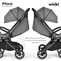 Прогулочная коляска Pituso Wicki PU Cappuccino/Капучино  ABF2022/Cappuccino