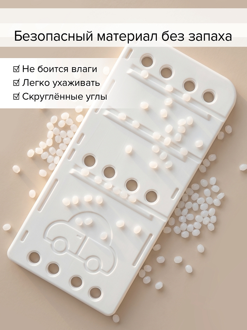 Стеллаж Pituso для игрушек с ящиками Машинка MAX Grey/Серый-бежевый YYT876-grey купить — фото 9