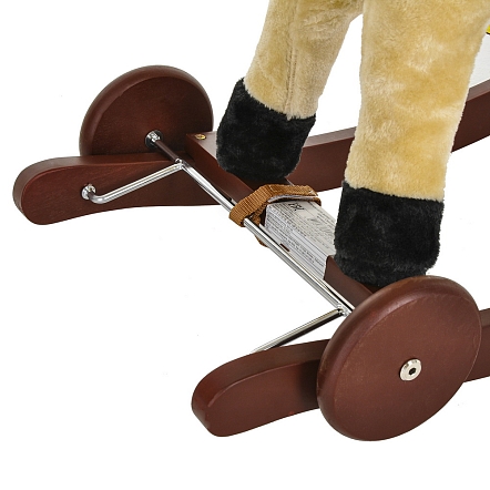 Качалка-Лошадка Pituso с колесами мягконаб.,муз. GS2022W купить — фото 6