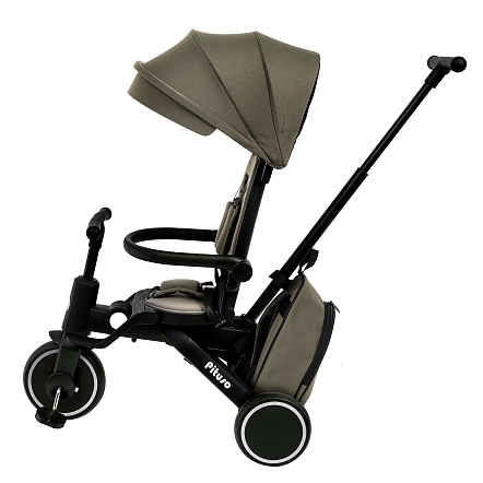 Велосипед трехколесный Pituso Leve Pro складной c сумкой T8 PLUS купить — фото 3