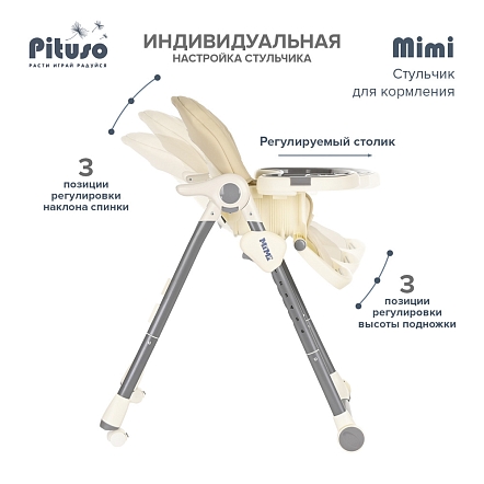 Стульчик для кормления Pituso Mimi HC502 купить — фото 15