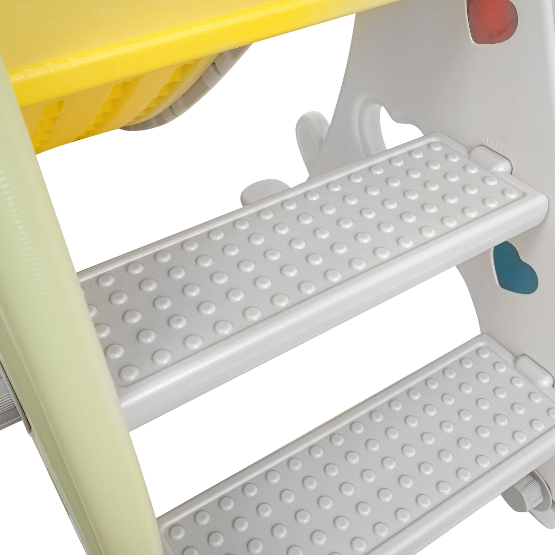 Горка-Комплекс Pituso Жирафик (горка,качели,баскет.кольцо) Colorful/Цветной UN-DW08 купить — фото 8