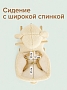 Качалка Pituso (с сиденьем) Собачка, с колесами, плюш., муз., Белый XL-932 купить — фото 7