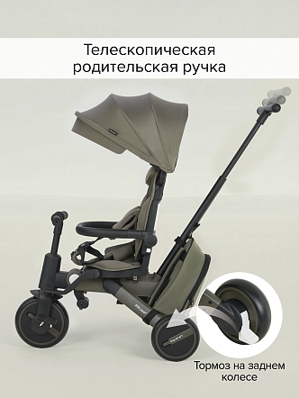 Велосипед Pituso трехколесный Leve Pro складной/сумка T8 PLUS купить — фото 27