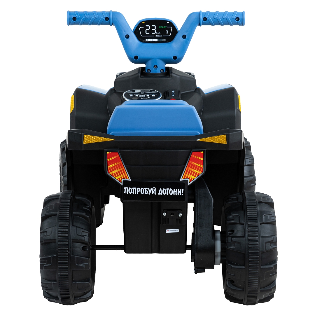 Электроквадроцикл Pituso 6V/7Ah_20W*1 колеса пласт,свет,муз c П/У 2390029B купить — фото 4