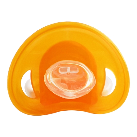Пустышка Pituso силиконовая + держатель размер M ORANGE FOX SN6563 купить — фото 3