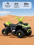 Электроквадроцикл Pituso 6V/7Ah_20W*1 колеса пласт,свет,муз c П/У 2390029B купить — фото 12