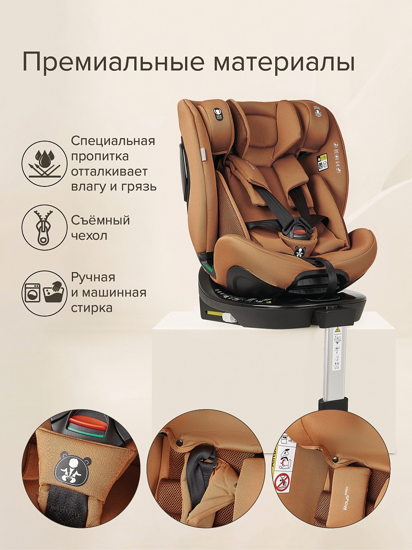 Удерживающее устройство Pituso для детей 0-36 кг Roys PRO i-Size BW25-PRO купить — фото 34
