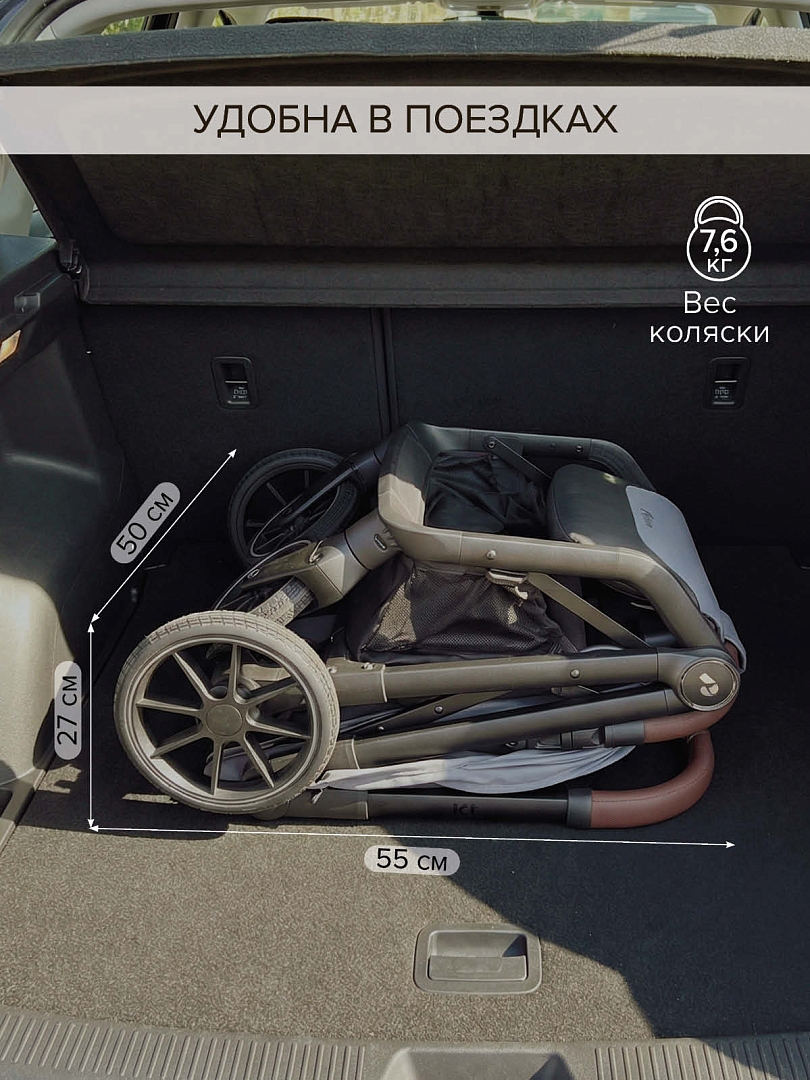 Коляска детская Pituso ICE (прогулочная) IC/001 купить — фото 26