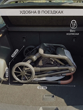 Коляска детская Pituso ICE (прогулочная) IC/001 купить — фото 26