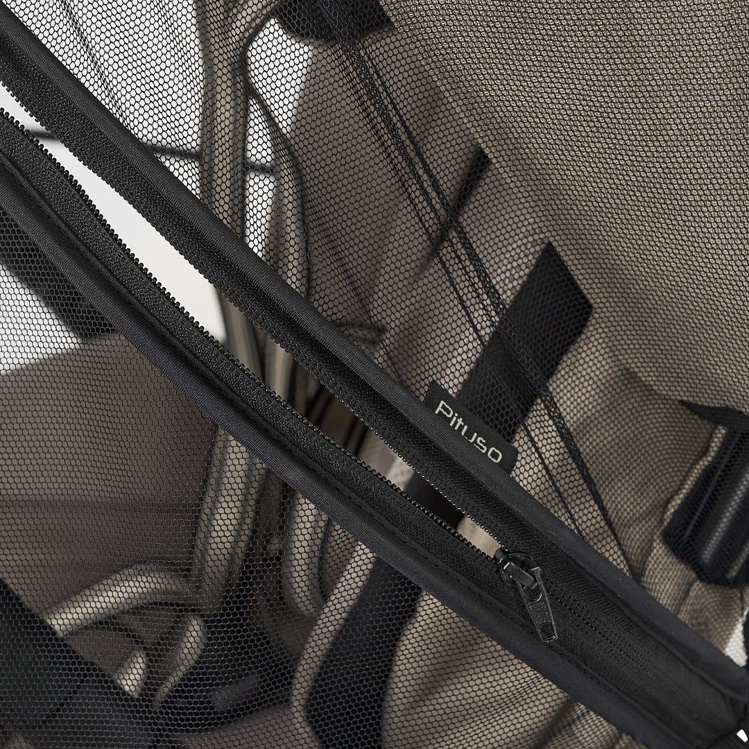 Коляска детская Pituso CARBON RX (прогулочная) X-666 купить — фото 19