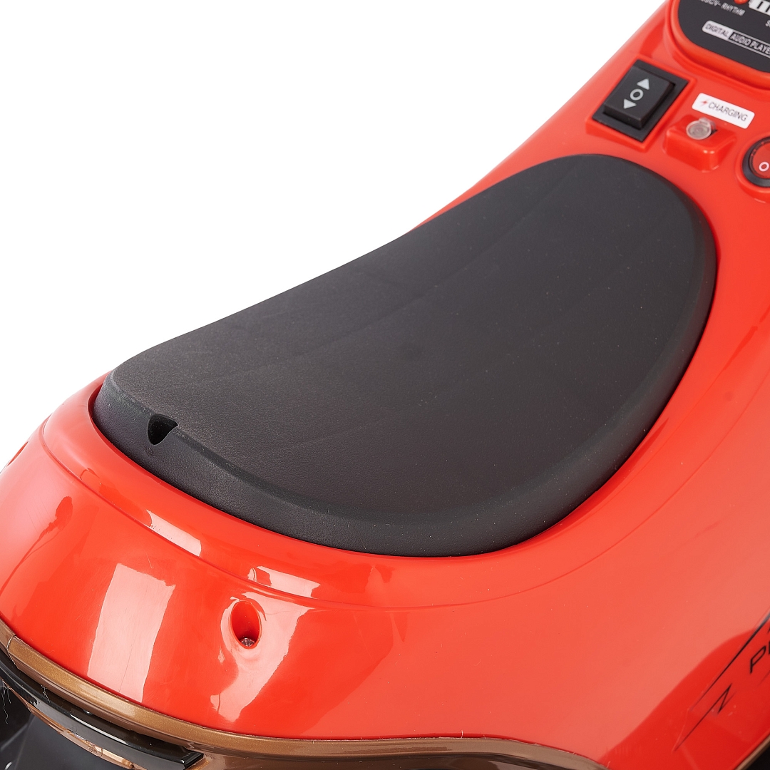 Электромотоцикл Pituso 6V/7Ah, двойной привод TM-013 купить — фото 9