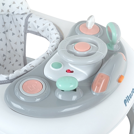 Ходунки Pituso Юный водитель силик.кол,игр муз пан,силик отбойник W1005PB8 купить — фото 6