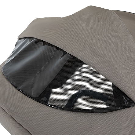 Коляска 2 в1 Pituso Mayla Plus короб+прогулка Beige/Black MPLS/555-Beige