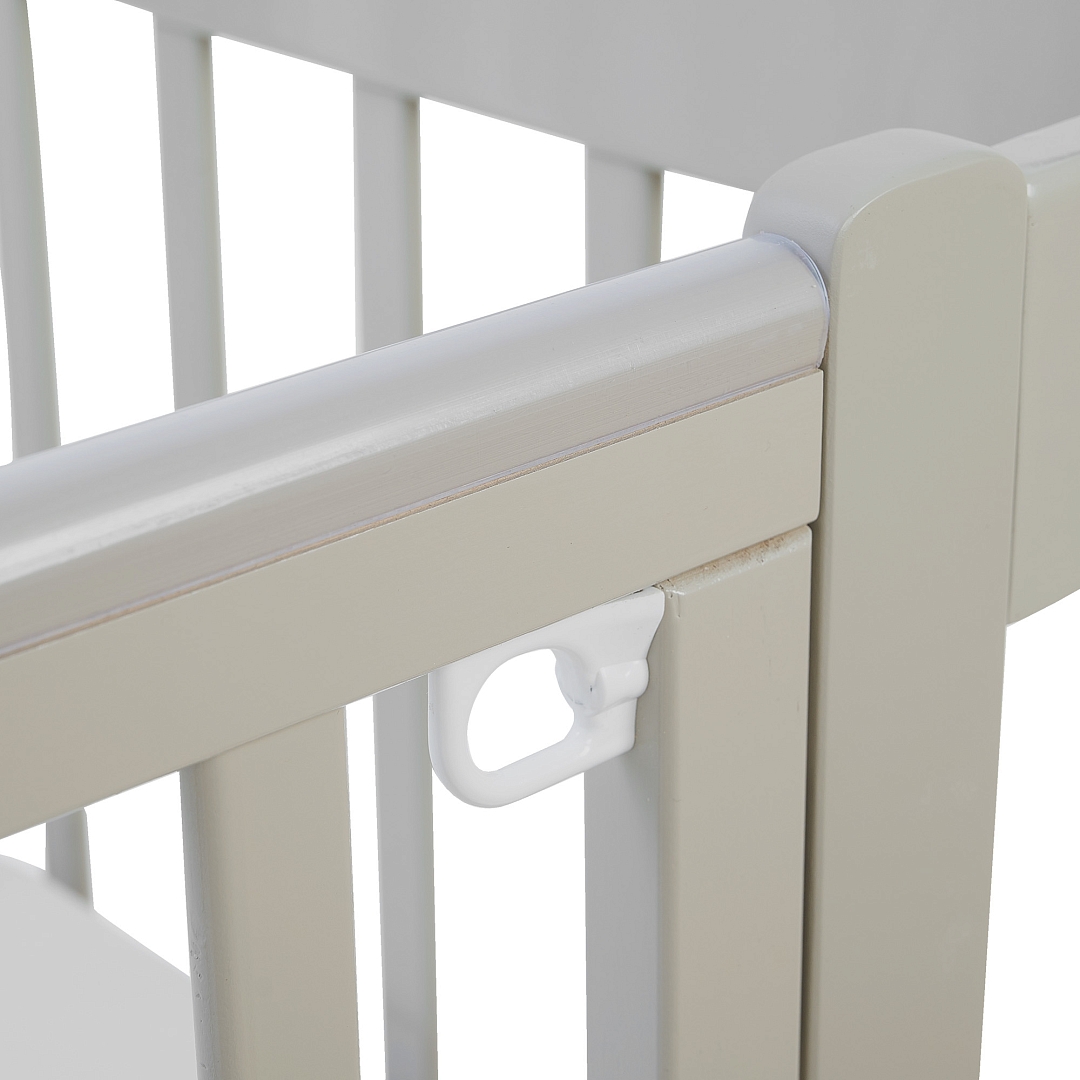 Кровать Pituso приставная/маятник/автостенка Mirelle 100*70 см Pit-104 купить — фото 6