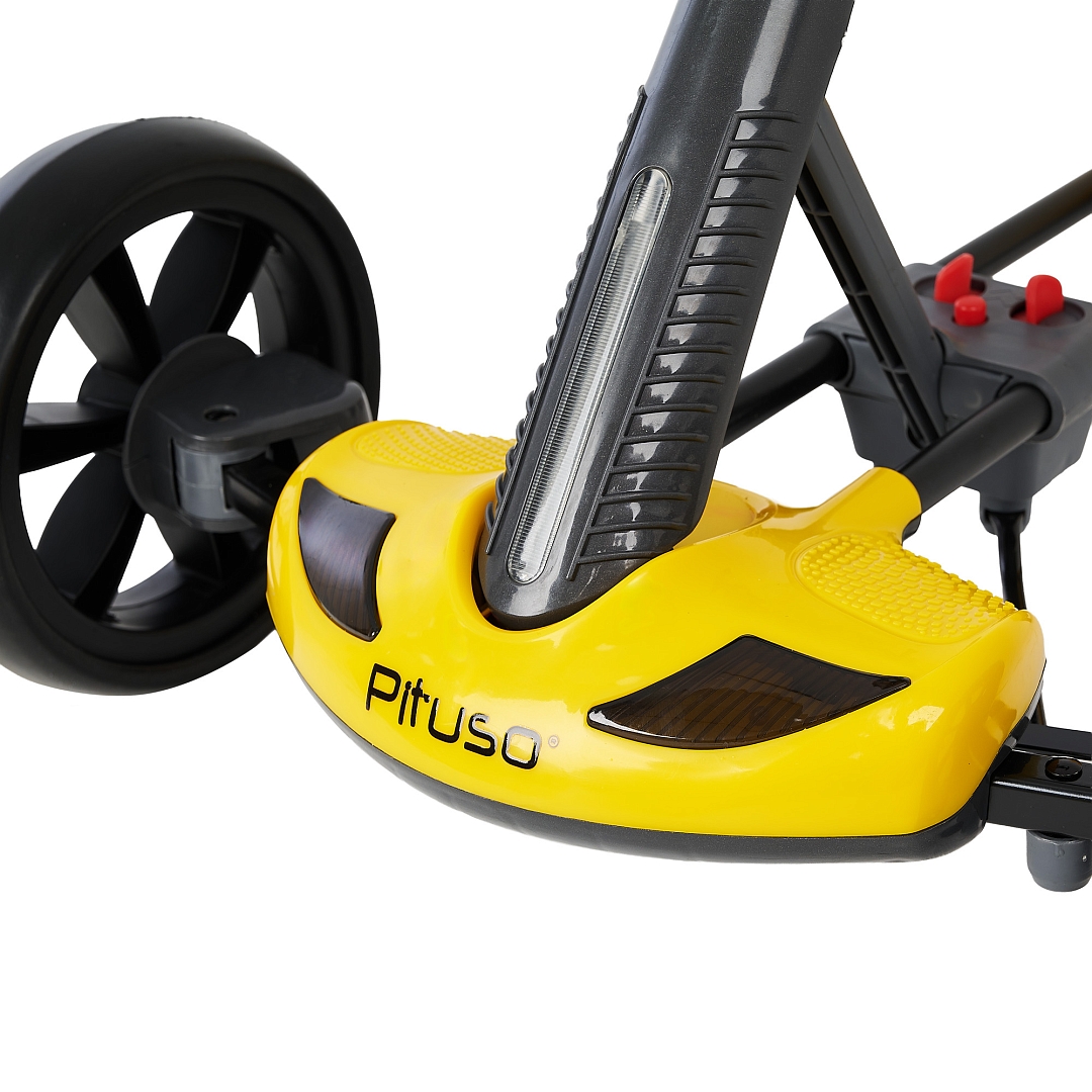 PITUSO Электромобиль (86*54*48.5 см), складной, колеса ЭВА, с ПУ, Желтый/Yellow 3010230AR-Yellow купить — фото 13