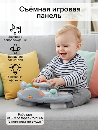 Ходунки Pituso Юный водитель силик.кол,игр муз пан,силик отбойник W1005PB8 купить — фото 15