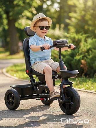 Велосипед Pituso трехколесный Elite  10"/8" JY-T07B-25 купить — фото 29