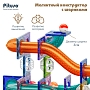 Магнитный конструктор Pituso с шариками (111 эл.) HW22106647 купить — фото 6