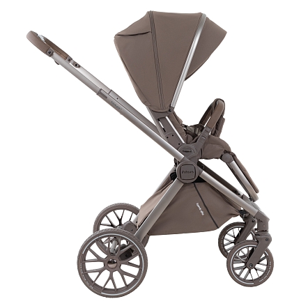 Коляска 2 в1  Pituso Mayla Plus короб+прогулка Truffle/Truffle MPLS/555-Truffle