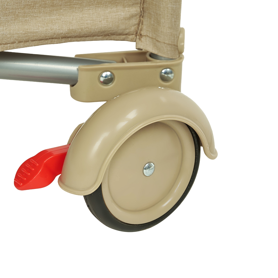 Манеж-кровать Pituso Valencia,опуск.бортик, 2 уровня,лаз на молнии YP-P13 купить — фото 13