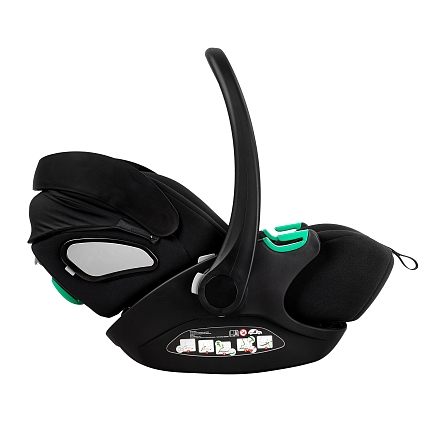 Удерживающее устройство Pituso для детей 0-13 кг Baesa (с адаптерами)/ Black/Черный купить — фото 5