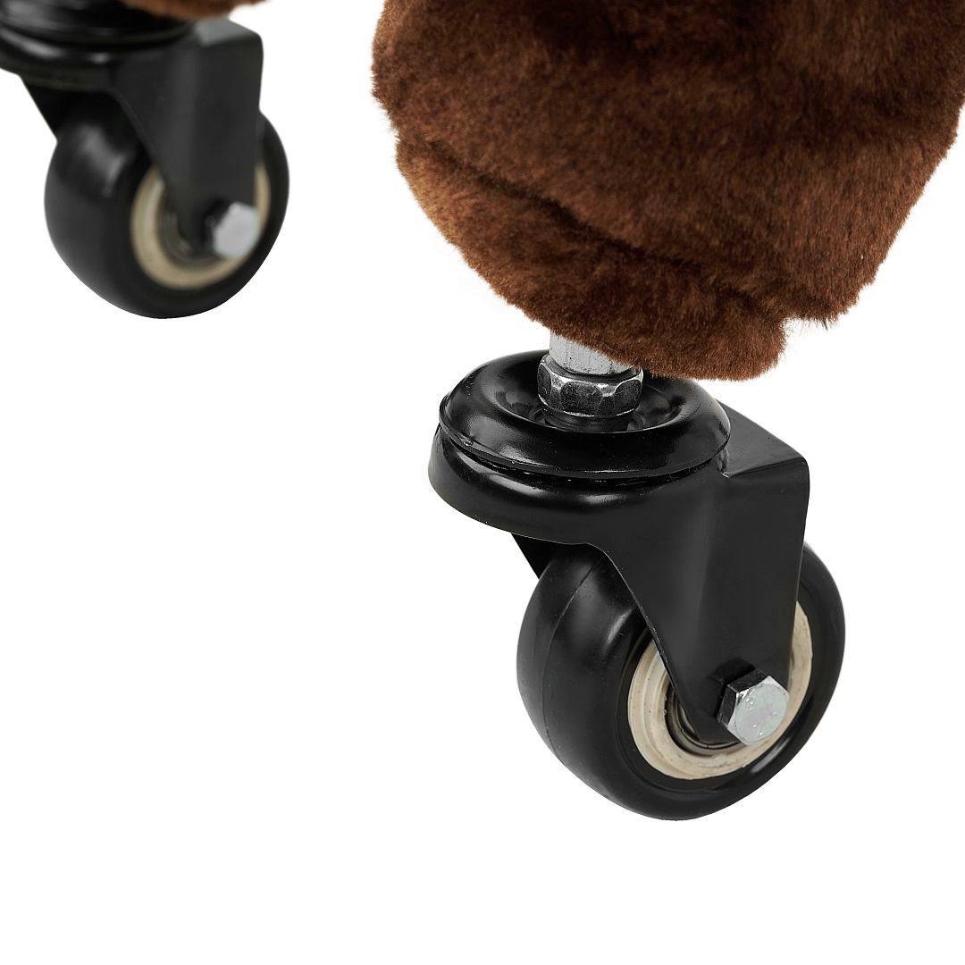 Каталка Pituso Лошадка c резин.колесами мягконаб.,муз. 57*23*60 см GS1016 купить — фото 5