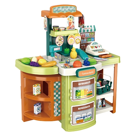 Игровой набор Pituso Супермаркет 52,3*29,2*61,6 см,58 эл-в HW21054568 купить — фото 1