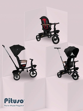 Велосипед Pituso трехколесный Elite Pro HM-618 купить — фото 20