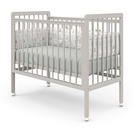 Кровать детская Pituso TINY (лайт) автостенка/колесо купить — фото 4