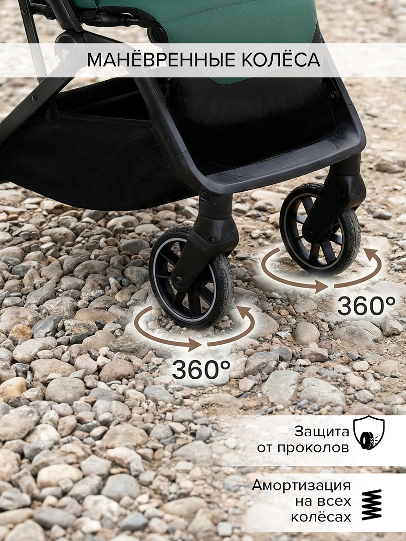 Коляска детская Pituso ICE (прогулочная) IC/001 купить — фото 28