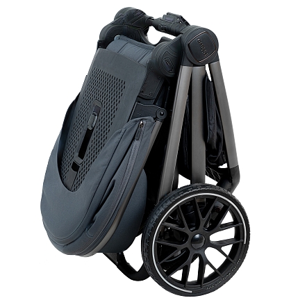 Коляска 2 в1  Pituso Mayla Plus короб+прогулка Graphite/Graphite MPLS/555-Graphite