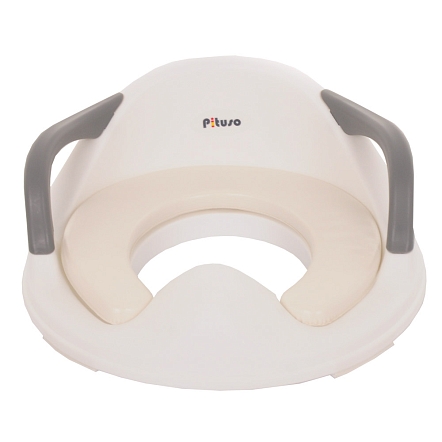 Накладка на унитаз Pituso мягкая со спинкой FG323 купить — фото 2