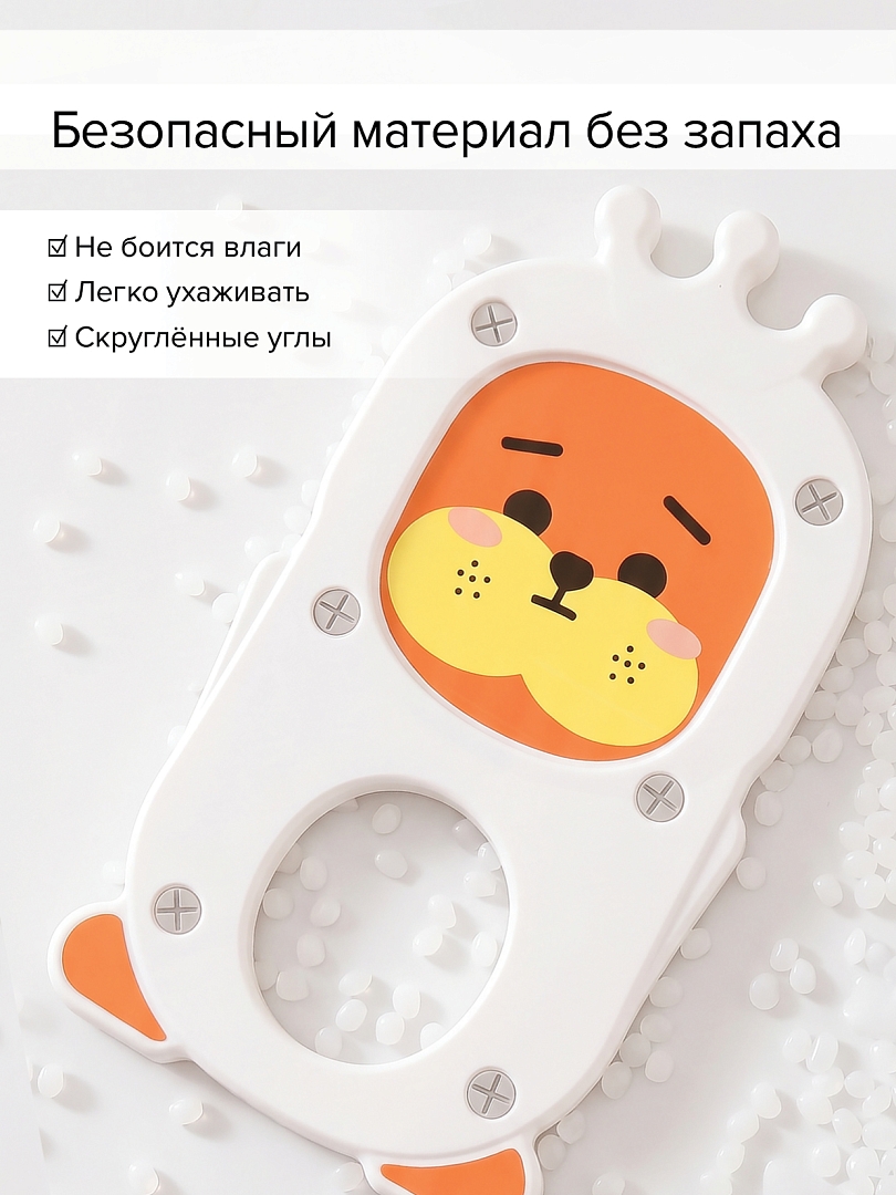 Стеллаж Pituso для игрушек с ящиками Funny Orange/Оранжевый UN-TO01 купить — фото 10