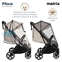 Прогулочная коляска Pituso MATRIX/чехол на ножки/PU(большие колеса) XXL купить — фото 19