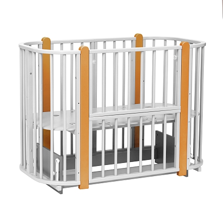 Кровать Pituso детская + маятник 5/1 Asti съемная стенка J 515 купить — фото 1